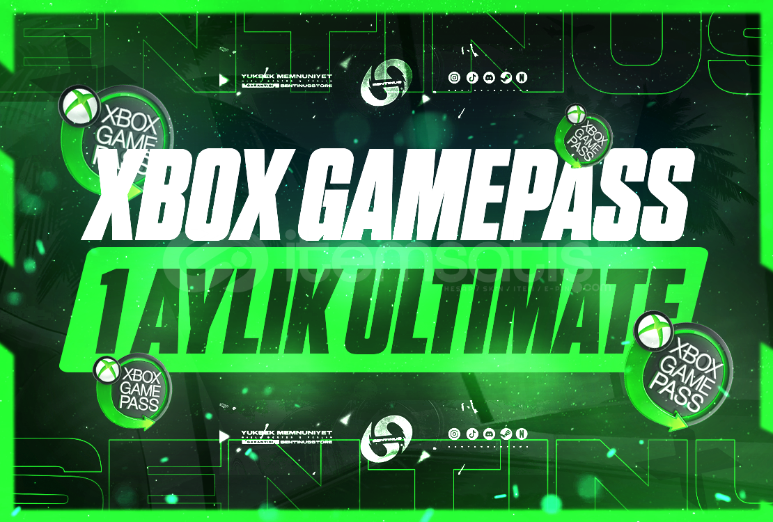 Xbox Gamepass Ultimate + Garanti Xbox Gamepass Ultimate + Garanti