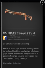 XM1014 Canvas Cloud FT