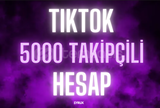 TIKTOK 5000 TAKİPÇİLİ HESAP