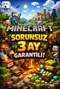 SINIRSIZ 3 AYLIK MİNECRAFT PREMİUM HESAP GARANTİ