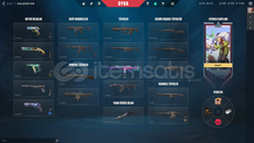 YAĞMACI BIÇAK VANDAL PHANTOM 10 SKİNLİ HESAP