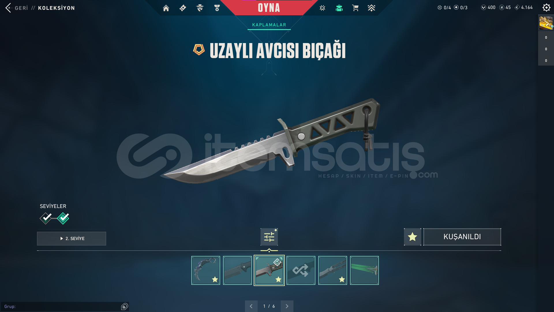Yağmacı Karambit Uzaylı Avcısı Bıçak Kaos OP Yağmacı Karambit Uzaylı Avcısı Bıçak Kaos OP
