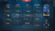 YAĞMACI KARAMBİT VANDAL PHANTOM 16 SKİNLİ HESAP