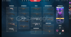 Yağmacı karambitli |Tertemiz Valorant hesabı 