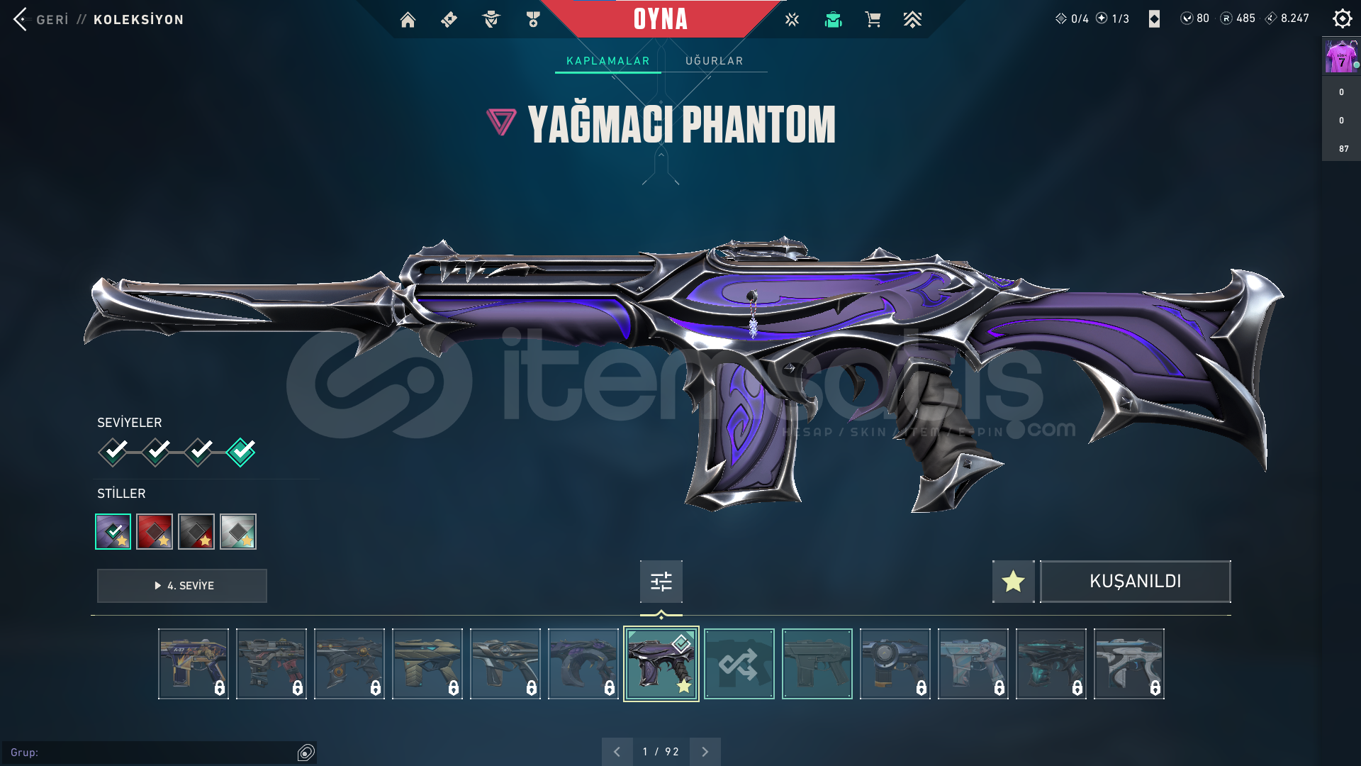 ☘️ Yağmacı Phantomlu Hesap! ☘️ Yağmacı Phantomlu Hesap!