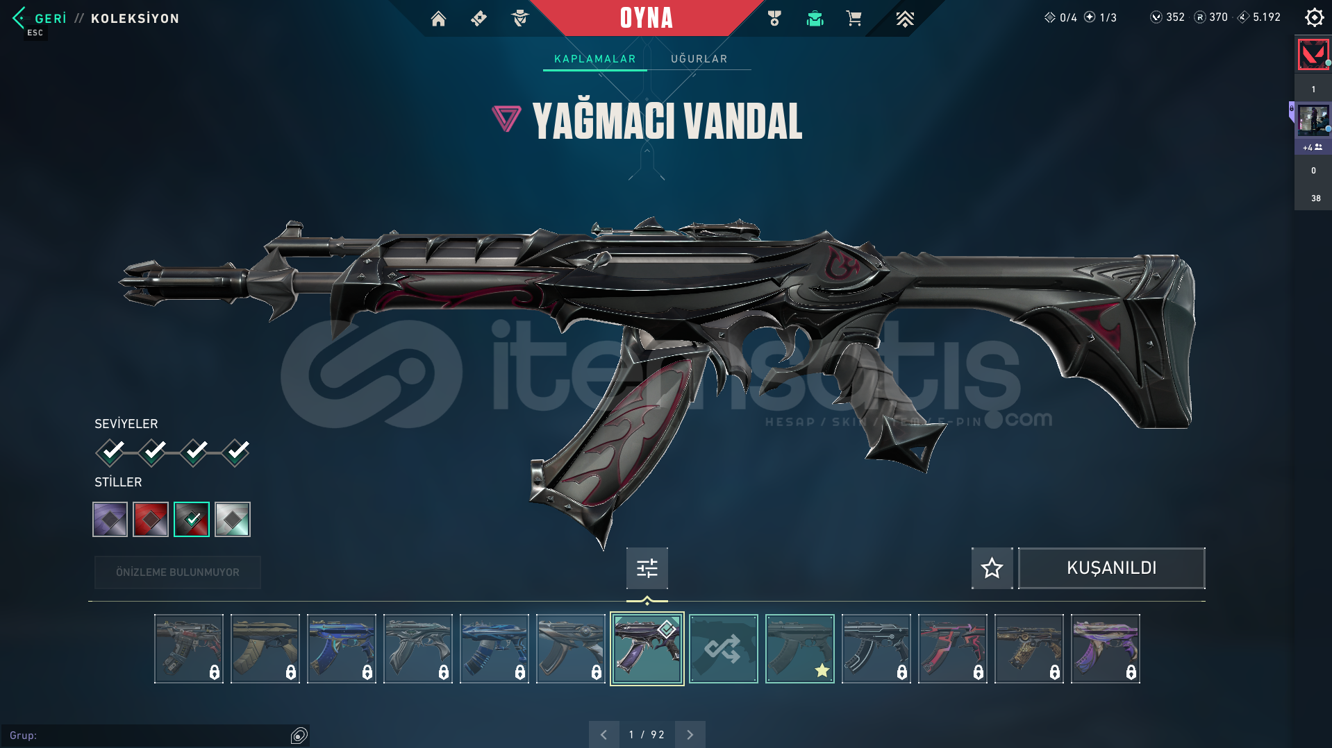 YAĞMACI VANDAL DELİPOP PHANTOM TR MAİLLİ YAĞMACI VANDAL DELİPOP PHANTOM TR MAİLLİ