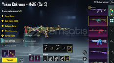 YAKAN KÜKREME 5 MUMYA M416 4 SW SİLAH HESABI