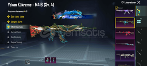 ⭐YAKAN KÜKREME+MASKARA M4 TERTEMİZ HESAP!!!