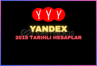 YANDEX 2018 TARIHLI HESAPLAR