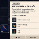 ALEV BOMBASI TASLAĞI
