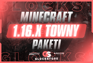 ⭐[Yanında Anticheat] Minecraft Towny Paketi⭐