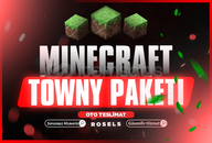 ⭐[Yanında Anticheat] Minecraft Towny Paketi⭐