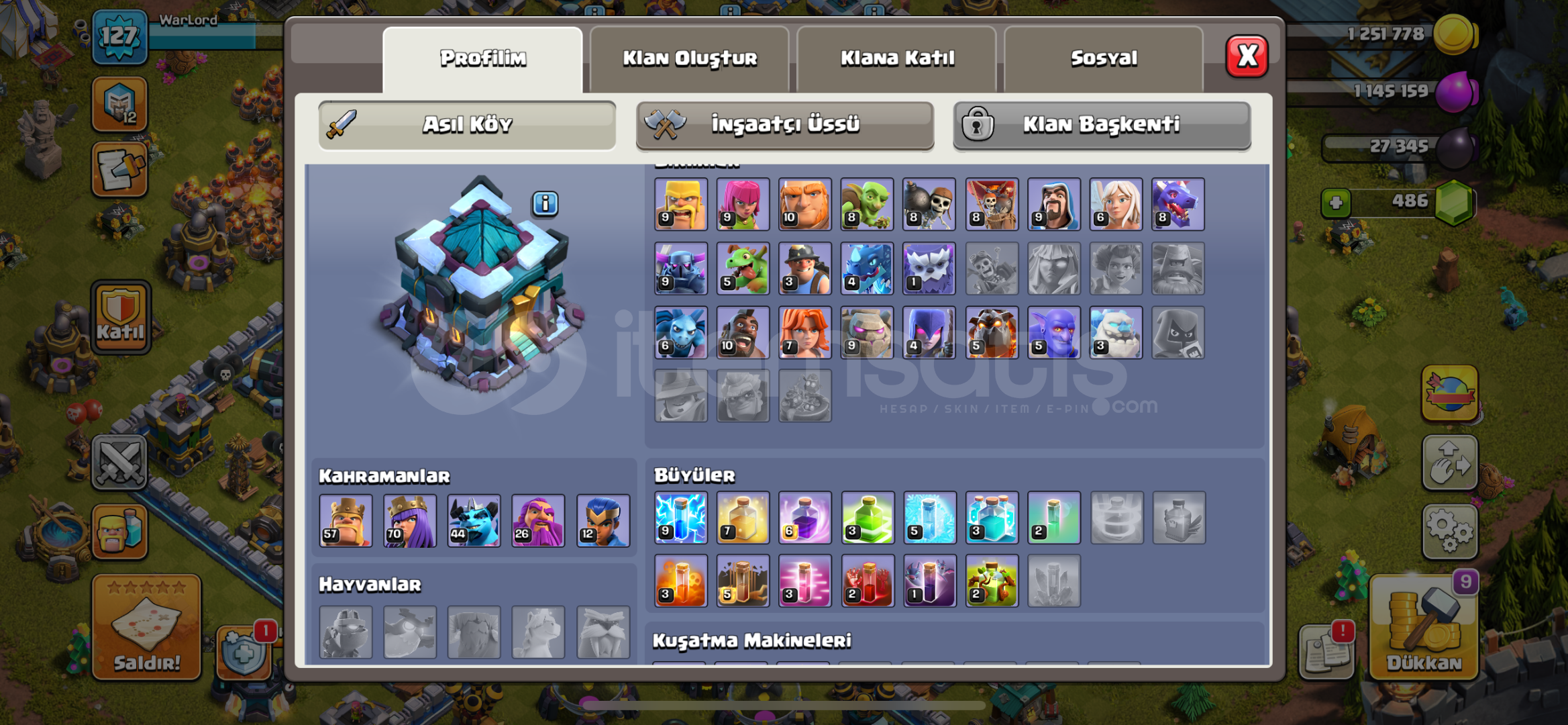 Yarımax Th13 efsanevi arka planlı hesap Yarımax Th13 efsanevi arka planlı hesap