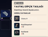 YASTIKLI DİPÇİK TASLAK - BLUEPRINT