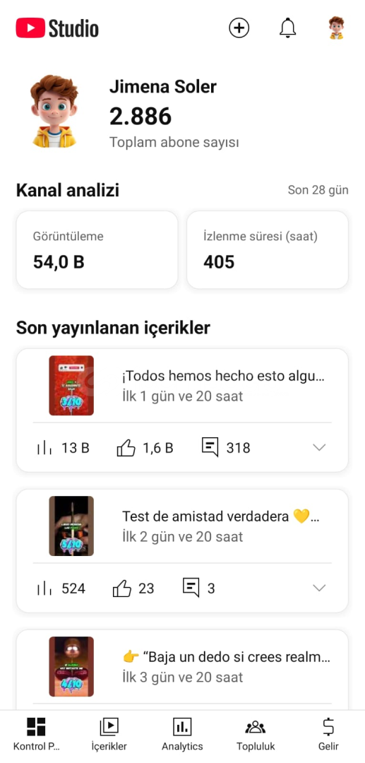 Yatırımlık İspanyolca YouTube Kanalı Yatırımlık İspanyolca YouTube Kanalı