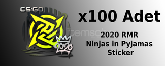 Ninjas in Pyjamas RMR 2020 - 100 Adet