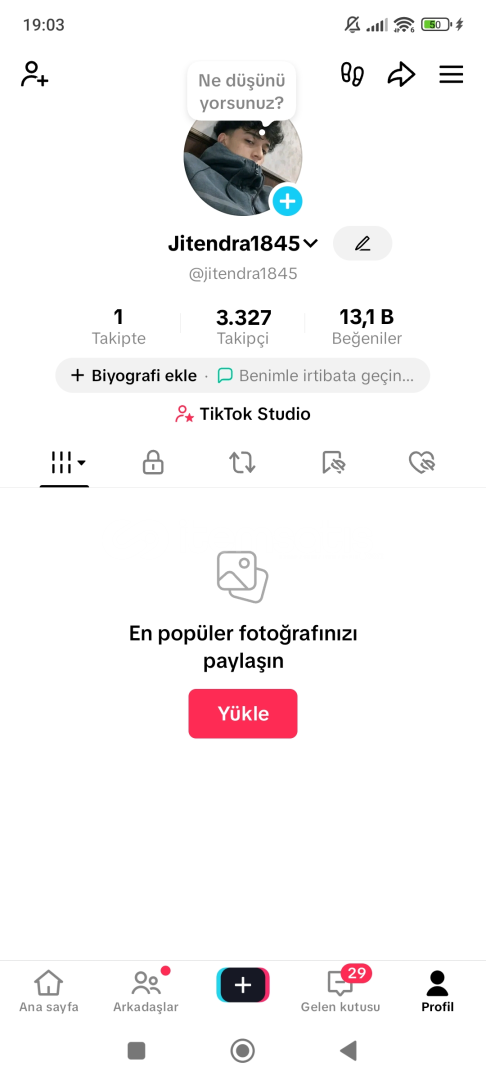 YAYIN AÇIK 3.327 TAKİPÇİLİ 13,1B BEĞENİLİ YAYIN AÇIK 3.327 TAKİPÇİLİ 13,1B BEĞENİLİ