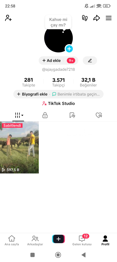 YAYIN AÇIK 3.571 TAKİPÇİLİ 32,1B ORGANİKTİR  YAYIN AÇIK 3.571 TAKİPÇİLİ 32,1B ORGANİKTİR