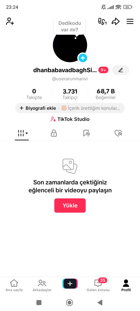 YAYIN AÇIK 3.731 TAKİPÇİLİ 68,7B ORGANİK YAYIN AÇIK 3.731 TAKİPÇİLİ 68,7B ORGANİK