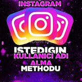 ⭐İNSTAGRAM İSTEDİĞİN KULLANICI ADI ALMA⭐