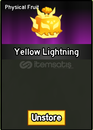 Yellow Lightning Skin / Hızlı Tesliamt