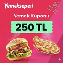 Yemek sepeti 250 tl indirim kodu