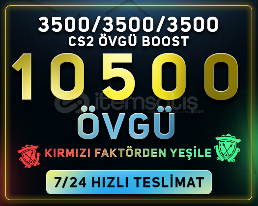 YEMYEŞİL FAKTÖR ! CS2 10500 ÖVGÜ ! HIZLI TESLİM YEMYEŞİL FAKTÖR ! CS2 10500 ÖVGÜ ! HIZLI TESLİM