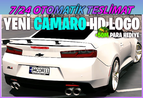 ⭐️ (YENİ ARAÇ) HD LOGOLU CAMARO⭐️ | CP1 ⭐️ (YENİ ARAÇ) HD LOGOLU CAMARO⭐️ | CP1