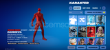 Bol skinli ve bol ifadeli Fortnite hesabı