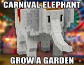 ⭐ (YENİ) CARNİVAL ELEPHANT SATIŞ[GROW A GARDEN]