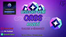 ⚡[YENİ] DİSCORD KALICI ORBS ROZETİ