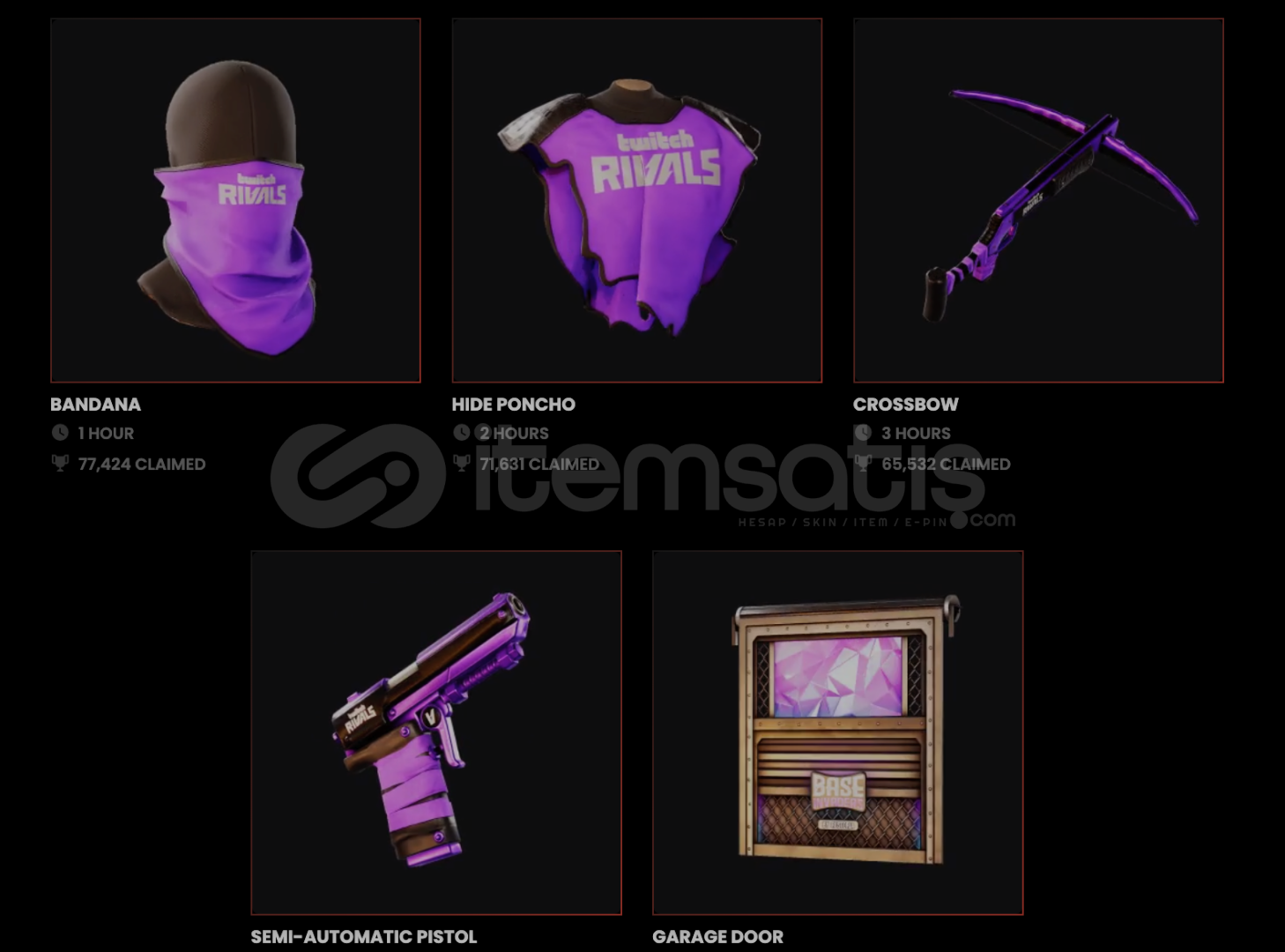 Rust Round 44 Twitch Drop ⚡️6 SKİN⚡️ Rust Round 44 Twitch Drop ⚡️6 SKİN⚡️