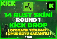 ⭐️Yeni Kick Drop Round 1 (14 Skin) 7/24 OTO⭐️