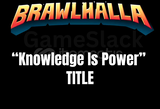 ⭐YENİ ⭐ Knowledge Is Power Title ⭐