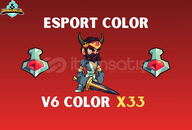 ⭐ YENİ ⭐ Tanesi 4 TL x33 Esports Color v6 ⭐