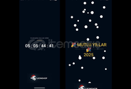 ⭐ YENİ YIL KUTLAMA UYGULAMASI ⭐