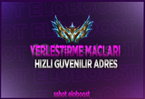 ⭐️Yerleştirme maçları⭐️