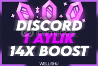 Yetimler urlli 1 aylık 14x Boostlu sunucu taçlı Yetimler urlli 1 aylık 14x Boostlu sunucu taçlı