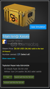 Yılan Isırığı Kasası