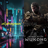 (YILBAŞINA ÖZEL FİYAT) Cyberpunk 2077 + Wukong