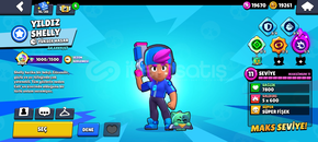 YILDIZ SHELLY 55.1K+ 86 KARAKTER ÖMÜRLÜK TÜRK