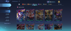 Yin main mobile legends hesabı