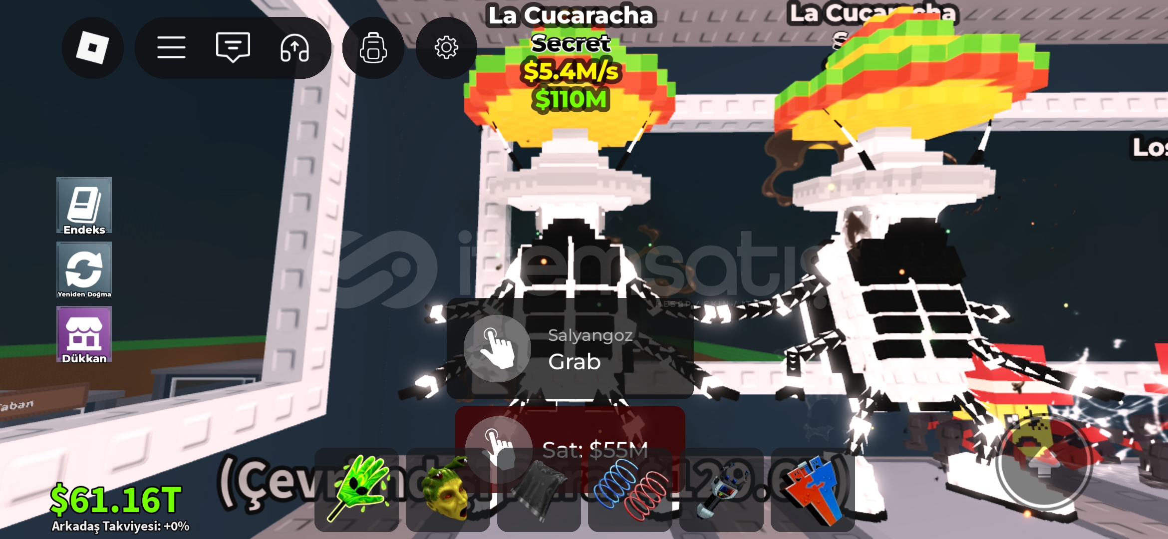 Ying yang La cucaracha saniyede 5.4m en ucuzu Ying yang La cucaracha saniyede 5.4m en ucuzu
