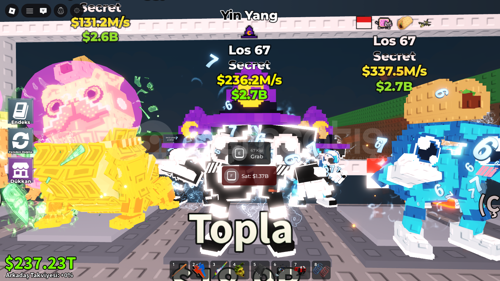 Ying Yang Los 67 1 eventli 236.2M/s  Ying Yang Los 67 1 eventli 236.2M/s