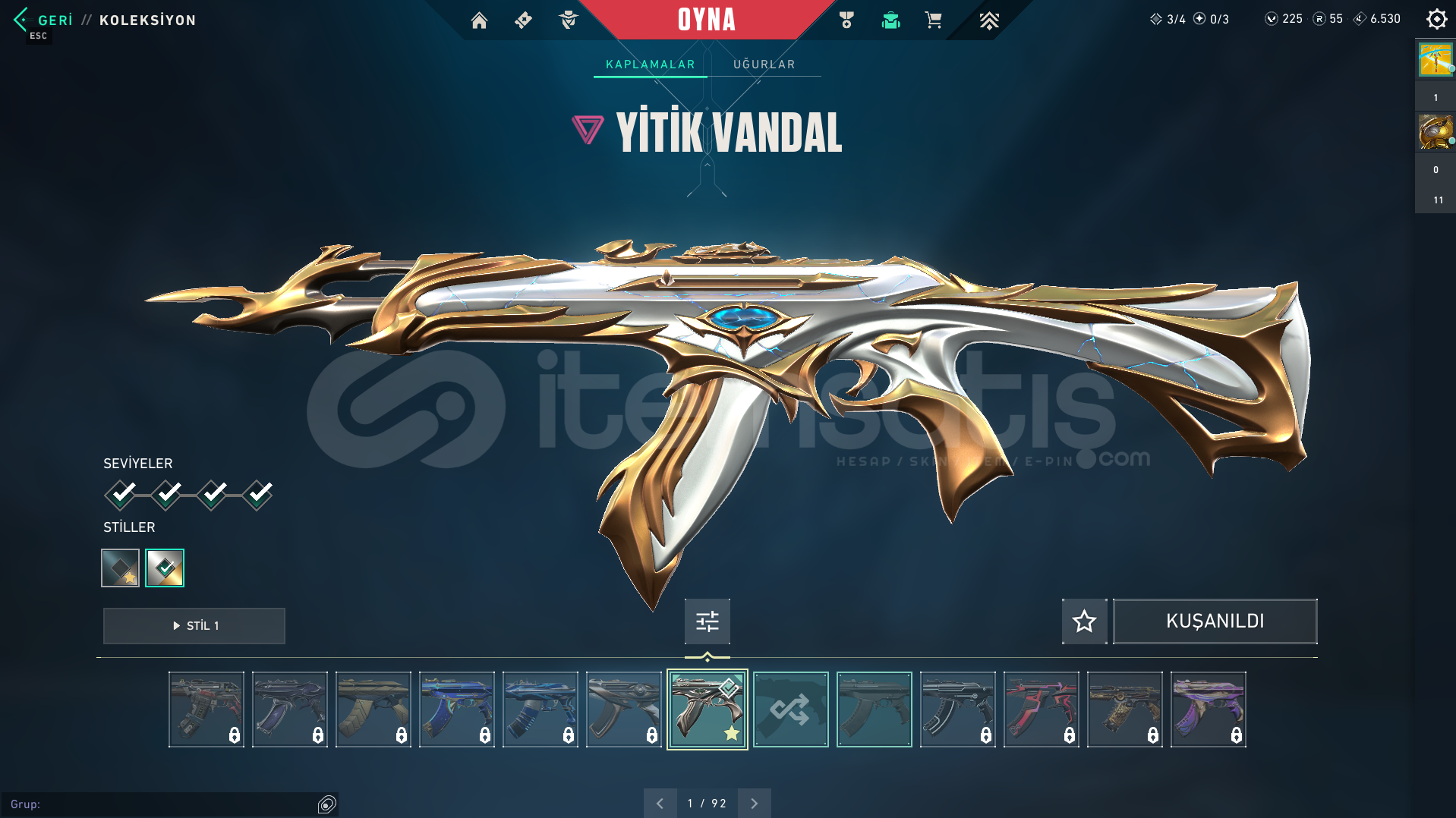 YİTİK VANDAL TR KURULUM MAİLLİ HESAP- YİTİK VANDAL TR KURULUM MAİLLİ HESAP-