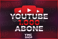 ⭐(YMC+) Youtube 1000 Abone ÖMÜR BOYU GARANTİ⭐