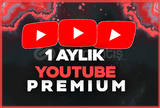 ⭐Youtube 1 Aylık Premium (Kendi Hesabınıza) ⭐