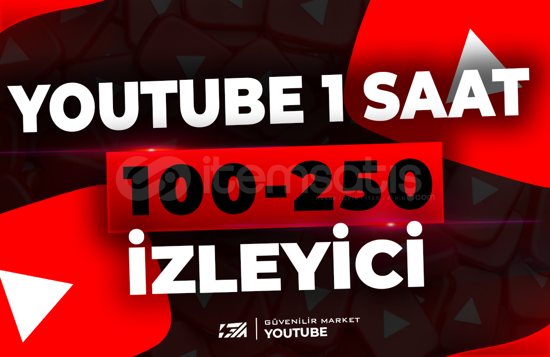 ⭐Youtube 1 Saat 100-250 Canlı İzleyici ⭐ ⭐Youtube 1 Saat 100-250 Canlı İzleyici ⭐
