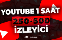 Youtube 1 Saat 250-500 Canlı İzleyici - KEŞFET 