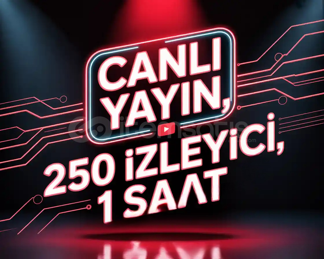 YOUTUBE 1 SAAT 250 CANLI YAYIN İZLEYİCİ HIZLI YOUTUBE 1 SAAT 250 CANLI YAYIN İZLEYİCİ HIZLI
